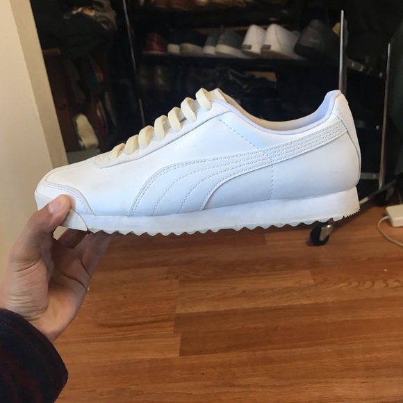 PUMA Roma non marking sneakers, rubber laces - Picture 2 of 8